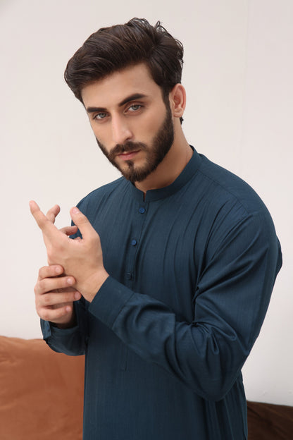 TGM | Men Fancy Wedding | Teal Lagoon (3 Piece) X-Large