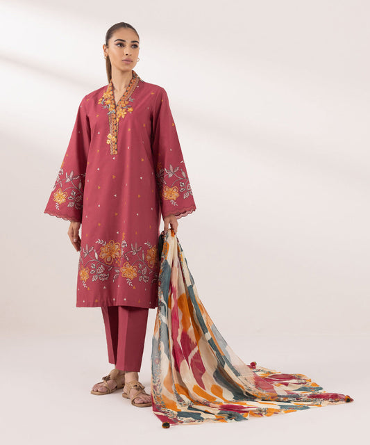 Sapphire | Intermix 2024 | Cambric Suit S-10 - Pakistani Designer Dress - by Sapphire | Type: Casuals - 100% Original at Saira Sultan