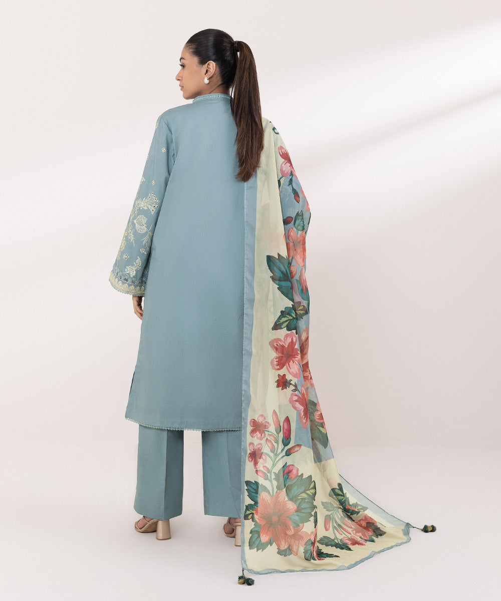 Sapphire | Intermix 2024 | Cambric Suit S-16 - Pakistani Designer Dress - by Sapphire | Type: Casuals - 100% Original at Saira Sultan