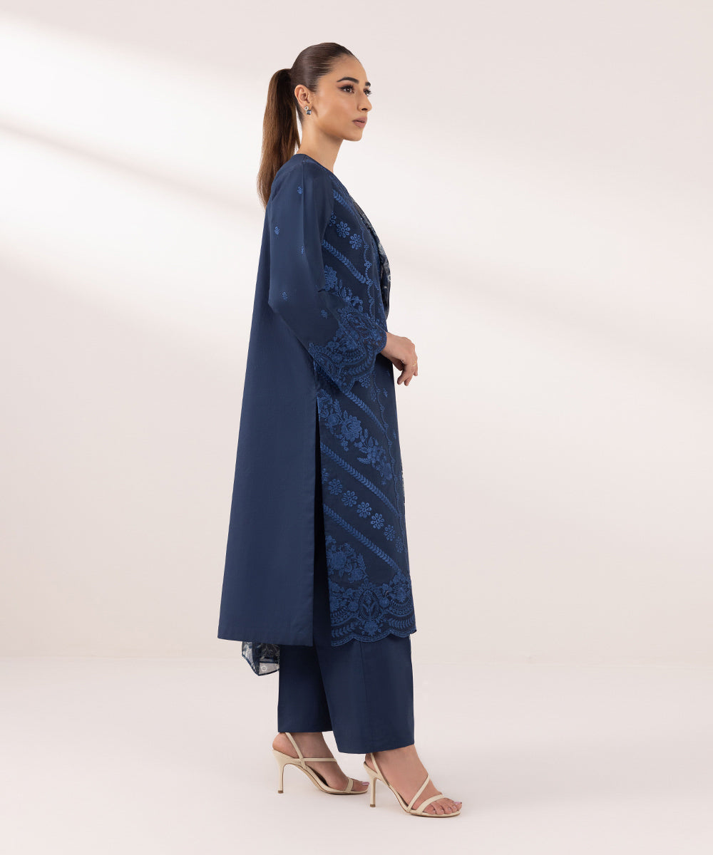 Sapphire | Intermix 2024 | Cambric Suit S-17 - Pakistani Designer Dress - by Sapphire | Type: Casuals - 100% Original at Saira Sultan