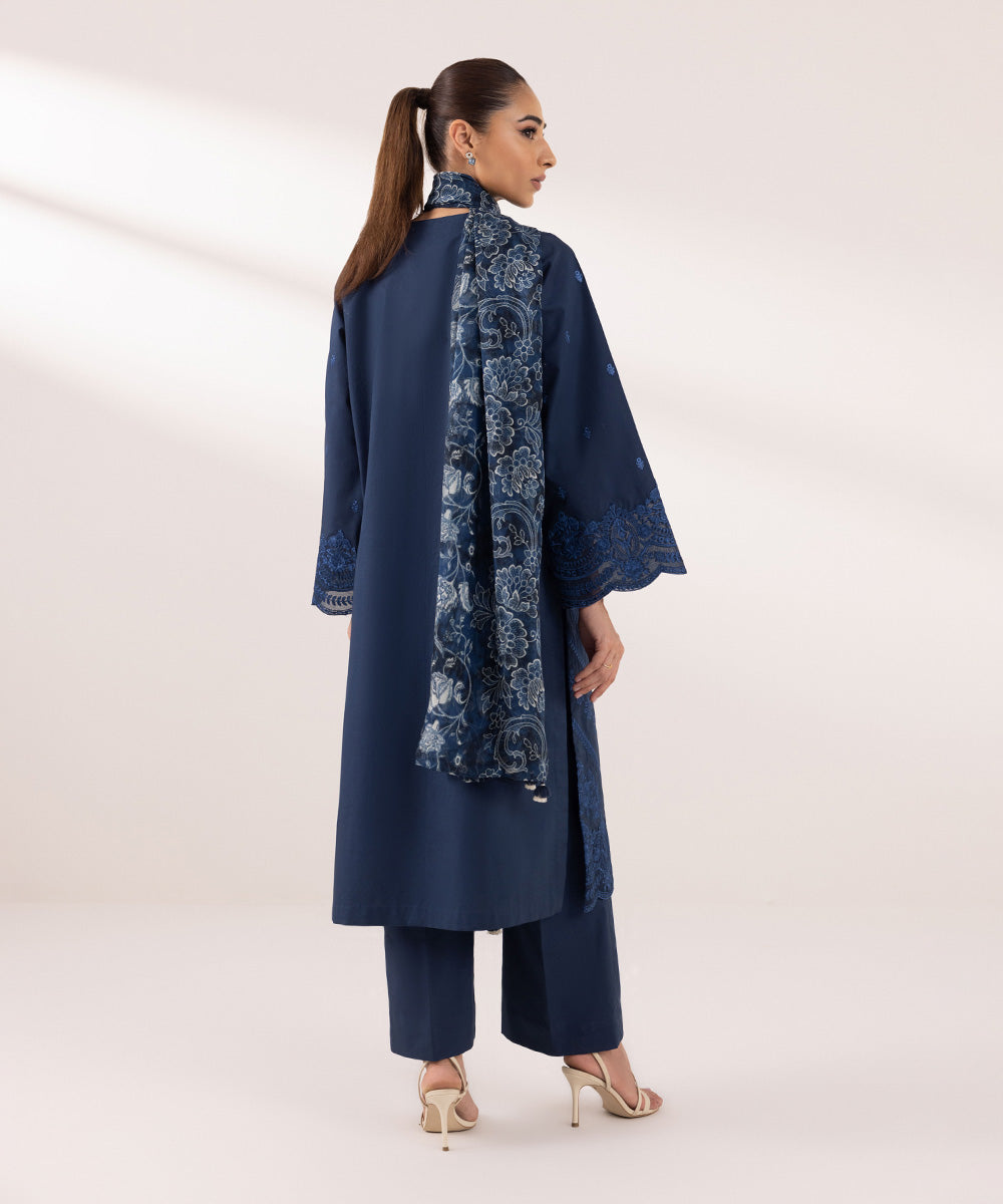 Sapphire | Intermix 2024 | Cambric Suit S-17 - Pakistani Designer Dress - by Sapphire | Type: Casuals - 100% Original at Saira Sultan