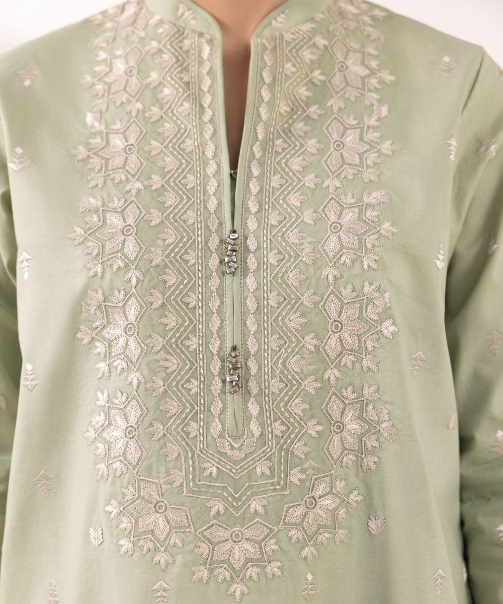 Sapphire | Intermix 2024 | Cambric Suit S-19 - Pakistani Designer Dress - by Sapphire | Type: Casuals - 100% Original at Saira Sultan