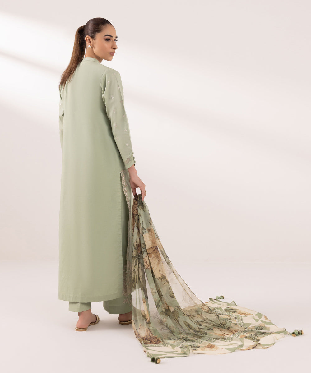 Sapphire | Intermix 2024 | Cambric Suit S-19 - Pakistani Designer Dress - by Sapphire | Type: Casuals - 100% Original at Saira Sultan