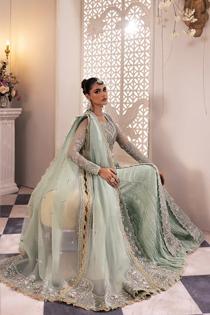 Zaha | Gossamer Formals 24 | SERAPHINA (ZC24-03) - Pakistani Designer Dress - by Zaha | Type: Bridal - 100% Original at Saira Sultan