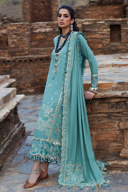 Elan | Winter Collection 24 | CELESTIA (EW24-09) S Sky Blue Khaddar