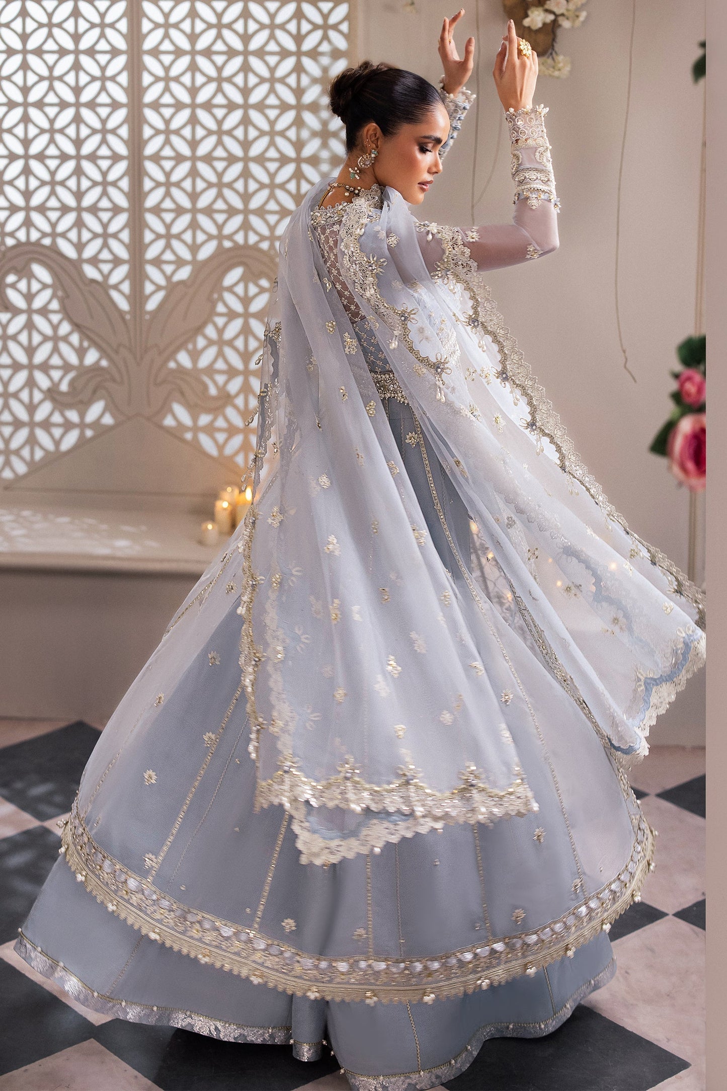 Zaha | Gossamer Formals 24 | SOFINA (ZC24-01) - Pakistani Designer Dress - by Zaha | Type: Bridal - 100% Original at Saira Sultan