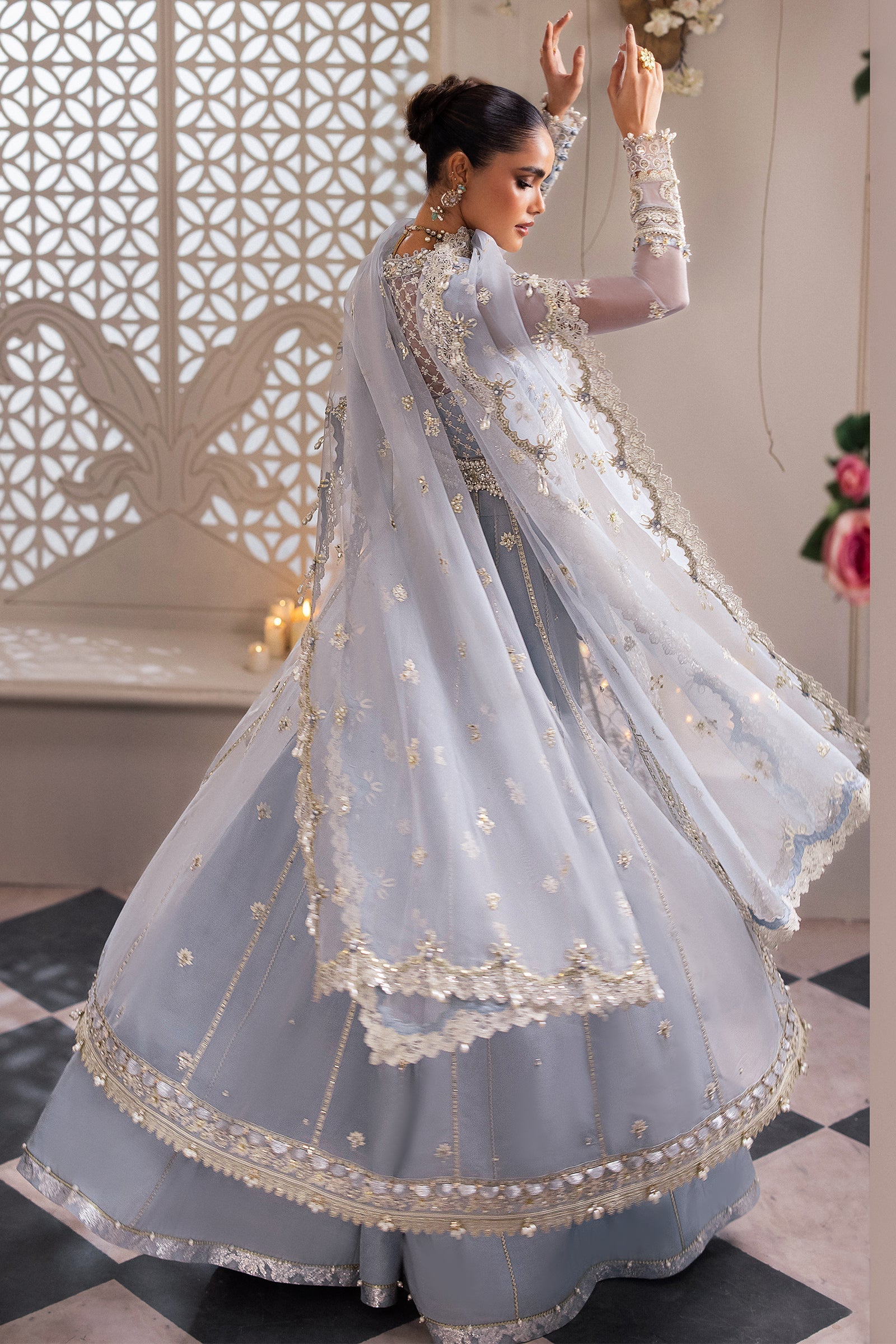 Zaha | Gossamer Formals 24 | SOFINA (ZC24-01) - Pakistani Designer Dress - by Zaha | Type: Bridal - 100% Original at Saira Sultan