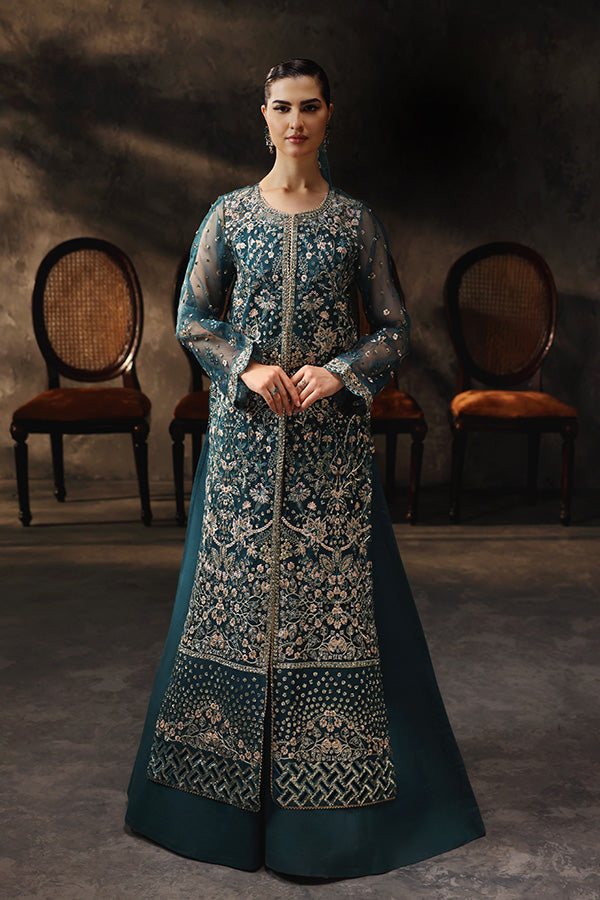 Saffron | Aatish Formals | Gulzar-e-Afreen - Pakistani Designer Dress - by Saffron | Type: Formal - 100% Original at Saira Sultan