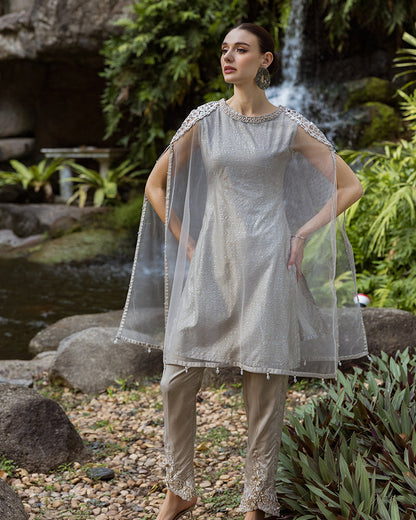 Ain | Cascade Party Wears | AN-103 XL Gray Net