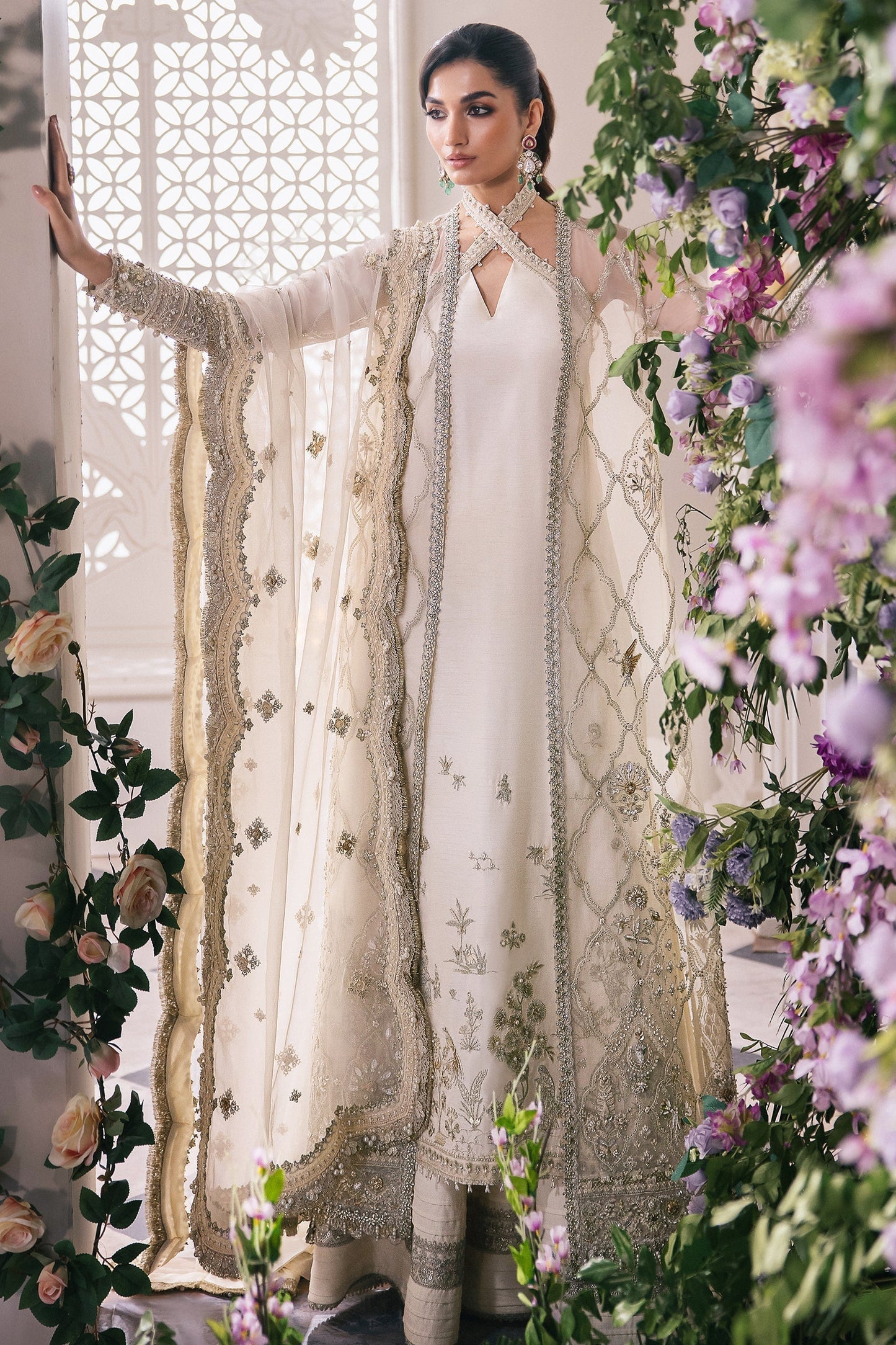 Zaha | Gossamer Formals 24 | LEIYN (ZC24-02) - Pakistani Designer Dress - by Zaha | Type: Bridal - 100% Original at Saira Sultan