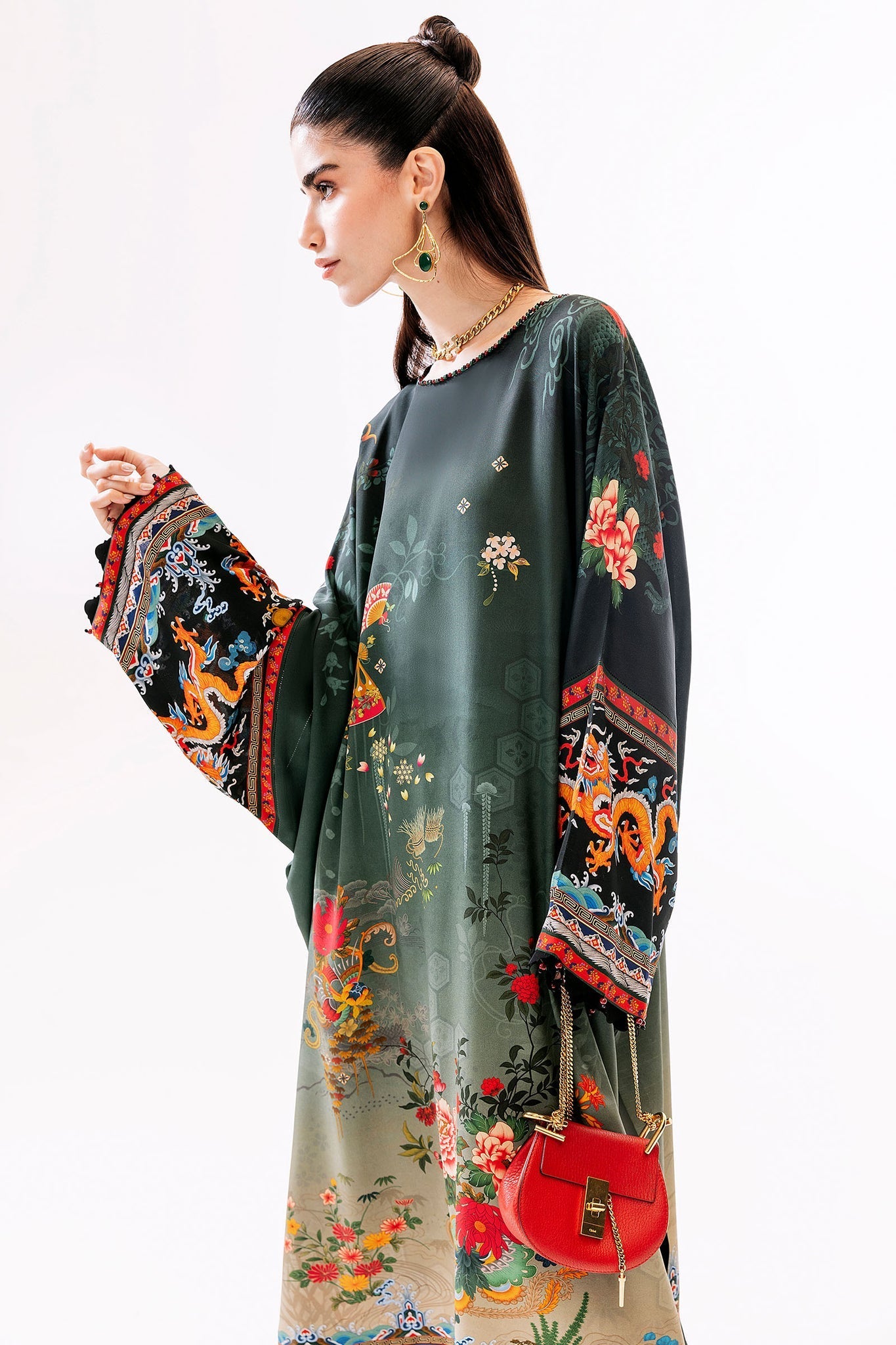 Elan I Elan Vital | OREE (EV-21399) - Pakistani Designer Dress - by Elan - Type : Ladies Clothes - 100% Original at Saira Sultan