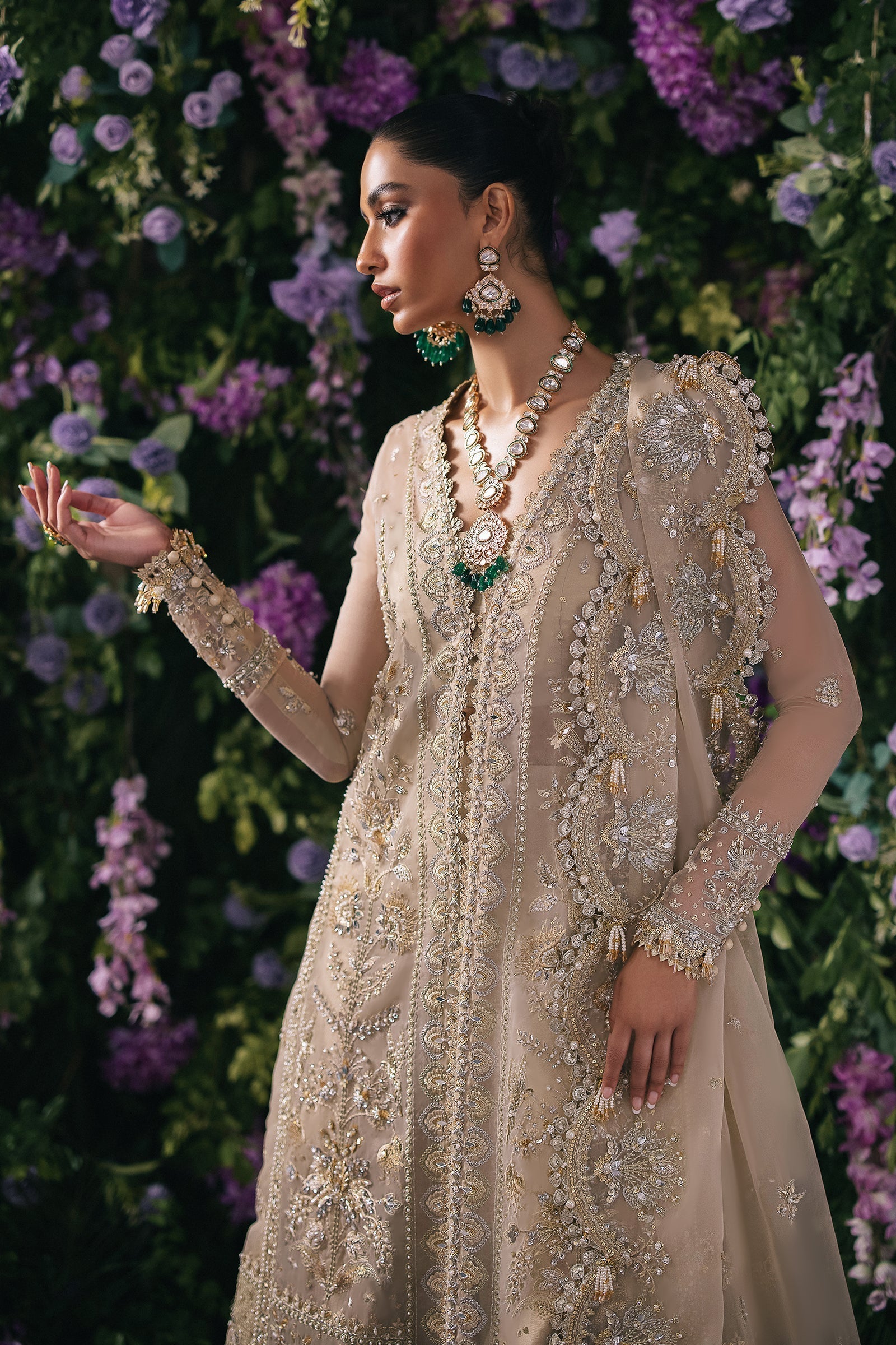 Zaha | Gossamer Formals 24 | TALIA (ZC24-06) - Pakistani Designer Dress - by Zaha | Type: Bridal - 100% Original at Saira Sultan