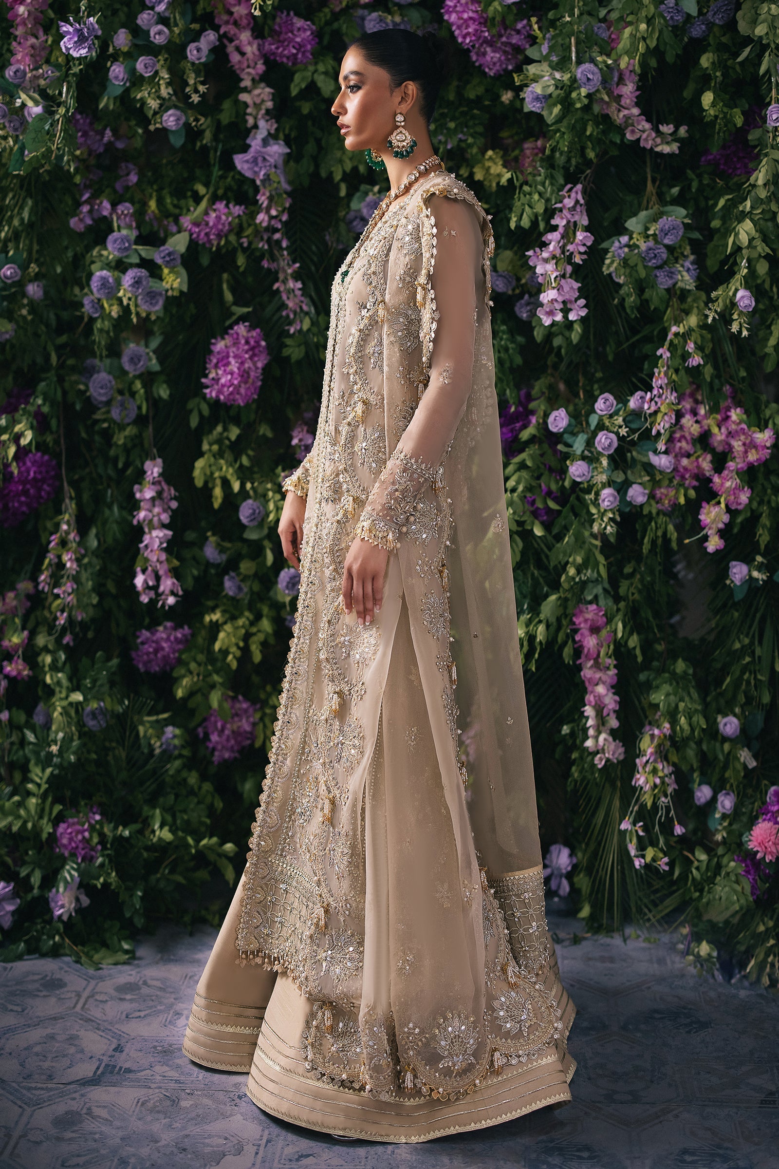 Zaha | Gossamer Formals 24 | TALIA (ZC24-06) - Pakistani Designer Dress - by Zaha | Type: Bridal - 100% Original at Saira Sultan