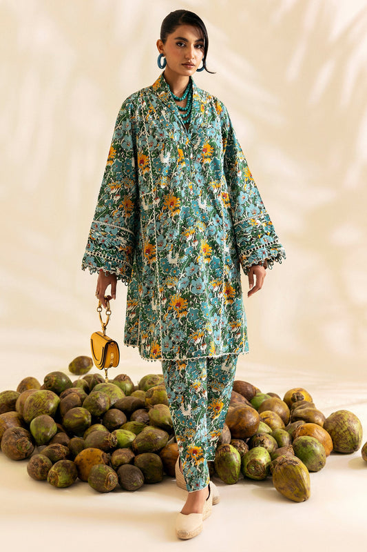 Zaha | Pop RTW | BRISA XS Teal Green Lawn