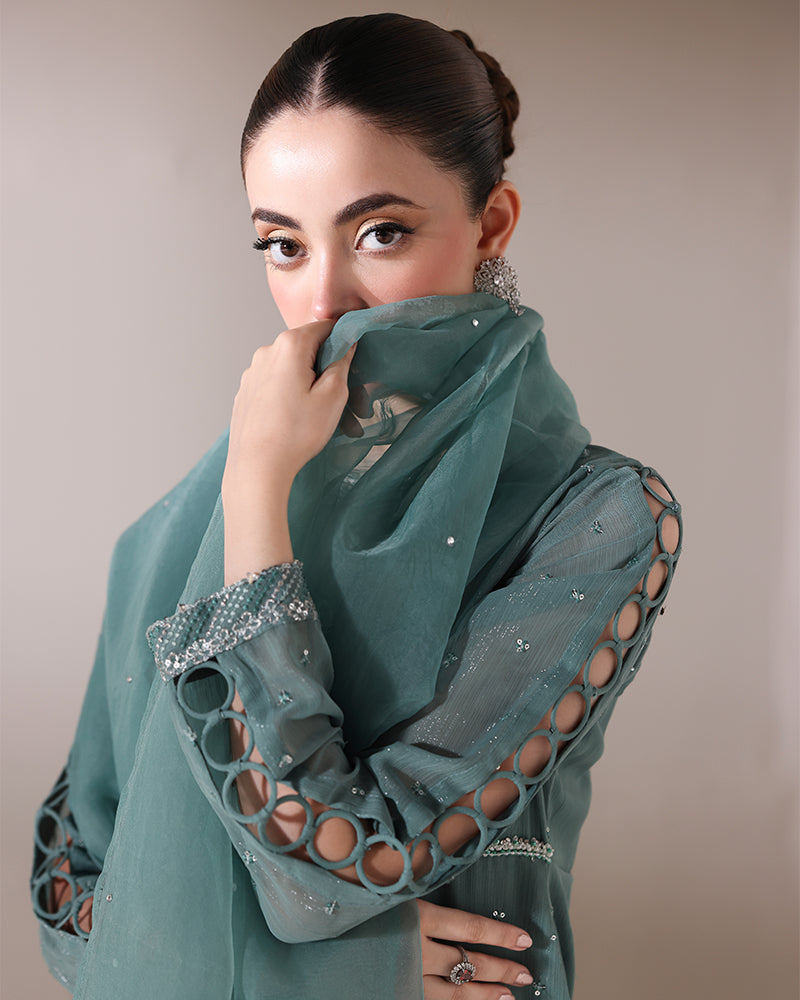 Ain | Noore Festive Formals 25 | AN-152 - Pakistani Designer Dress - by Ain - Type : Ladies Clothes - 100% Original at Saira Sultan