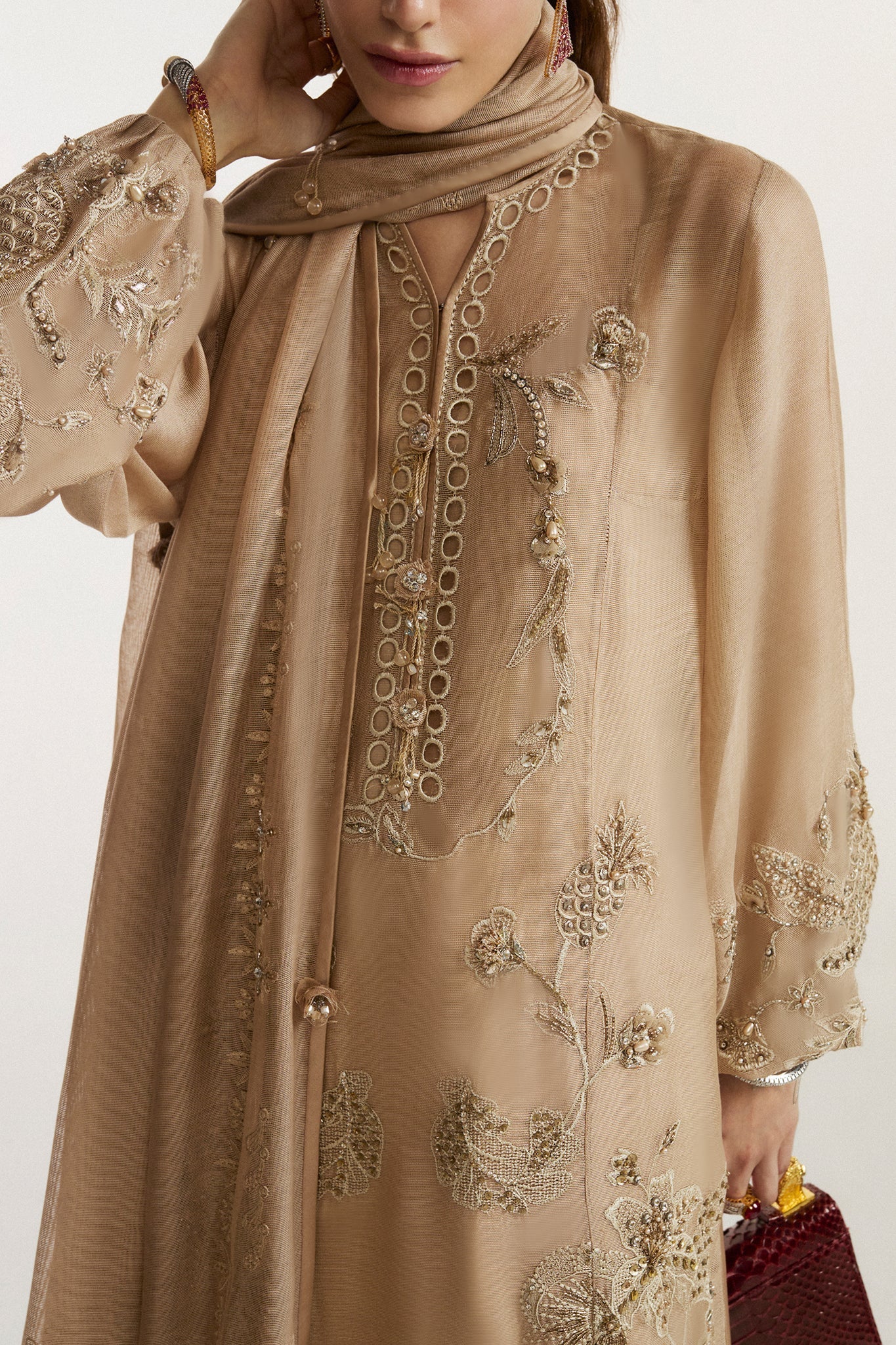 Elan I Vital Ornee I NUIT CELESTE (EV-21373) - Pakistani Designer Dress - by Elan - Type : Ladies Clothes - 100% Original at Saira Sultan