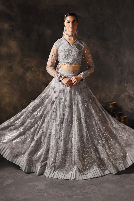 Saffron | Aatish Formals | Rang-e-Barq - Pakistani Designer Dress - by Saffron | Type: Formal - 100% Original at Saira Sultan