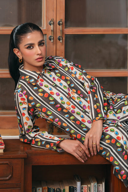 Zaha | Aangan Ready to Wear | AMARA (ZRW-21328) S Multi Khaddar