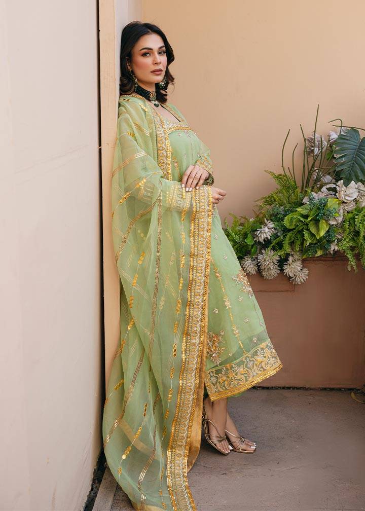 Daud Abbas | Formals Collection | Sunahri - Pakistani Designer Dress - by Daud Abbas | Type: Formal - 100% Original at Saira Sultan