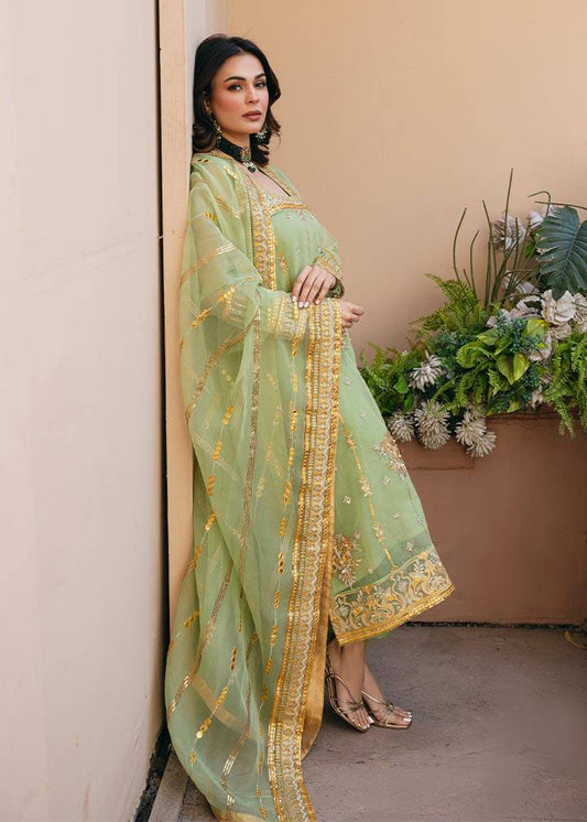 Daud Abbas | Formals Collection | Sunahri - Pakistani Designer Dress - by Daud Abbas | Type: Formal - 100% Original at Saira Sultan
