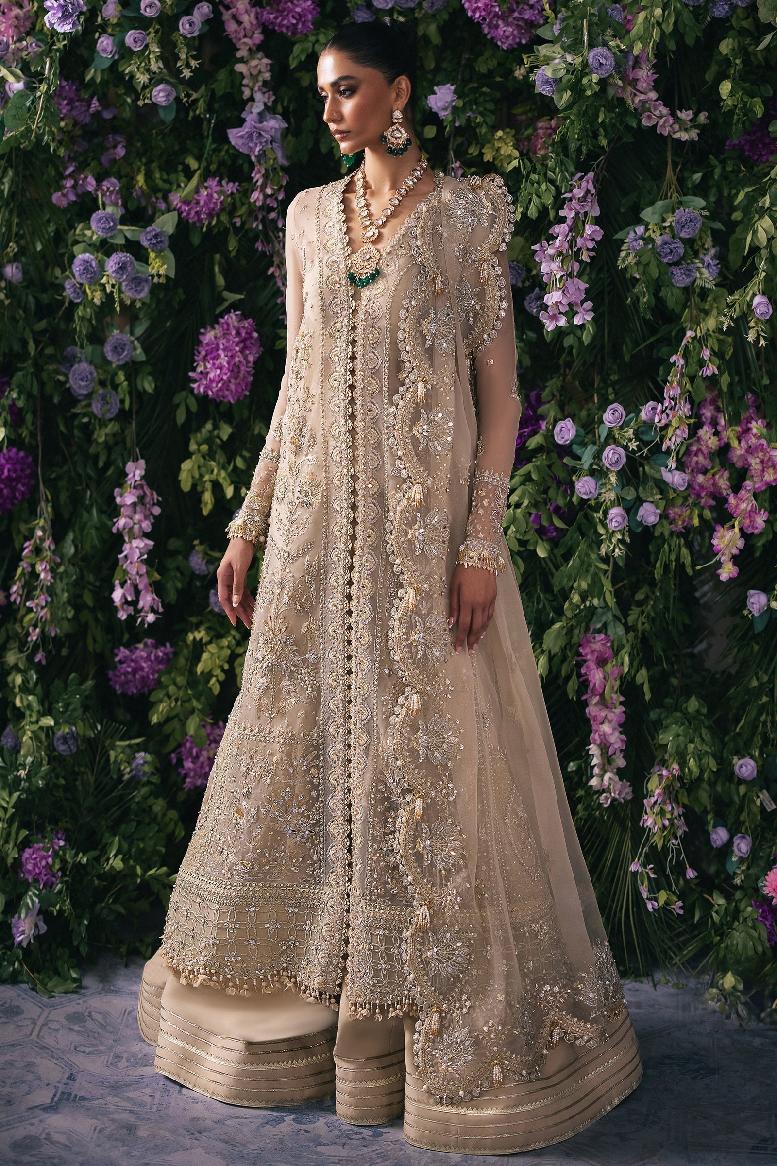 Zaha | Gossamer Formals 24 | TALIA (ZC24-06) - Pakistani Designer Dress - by Zaha | Type: Bridal - 100% Original at Saira Sultan