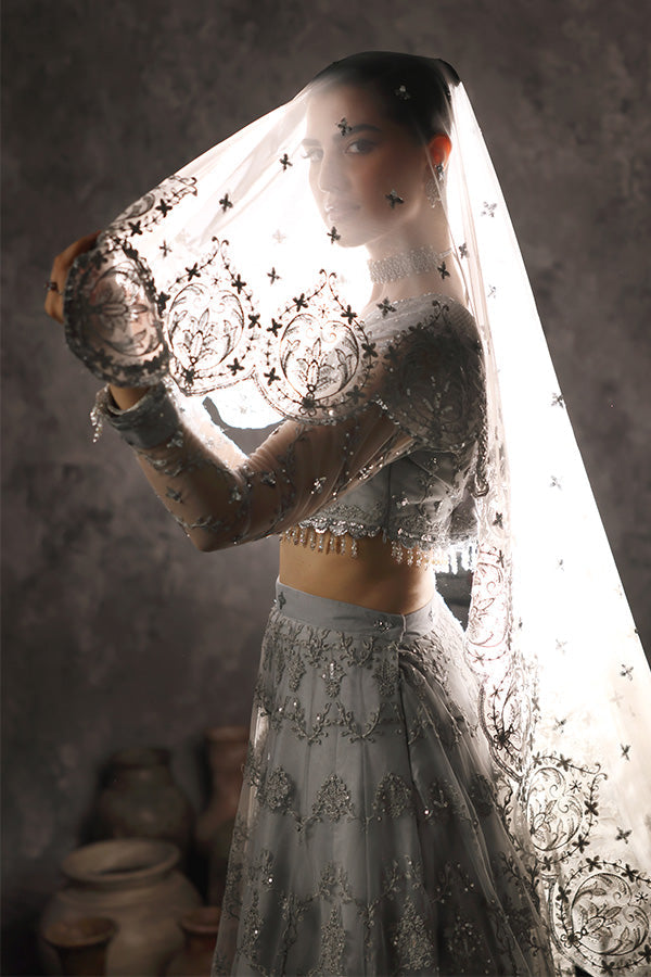 Saffron | Aatish Formals | Rang-e-Barq - Pakistani Designer Dress - by Saffron | Type: Formal - 100% Original at Saira Sultan
