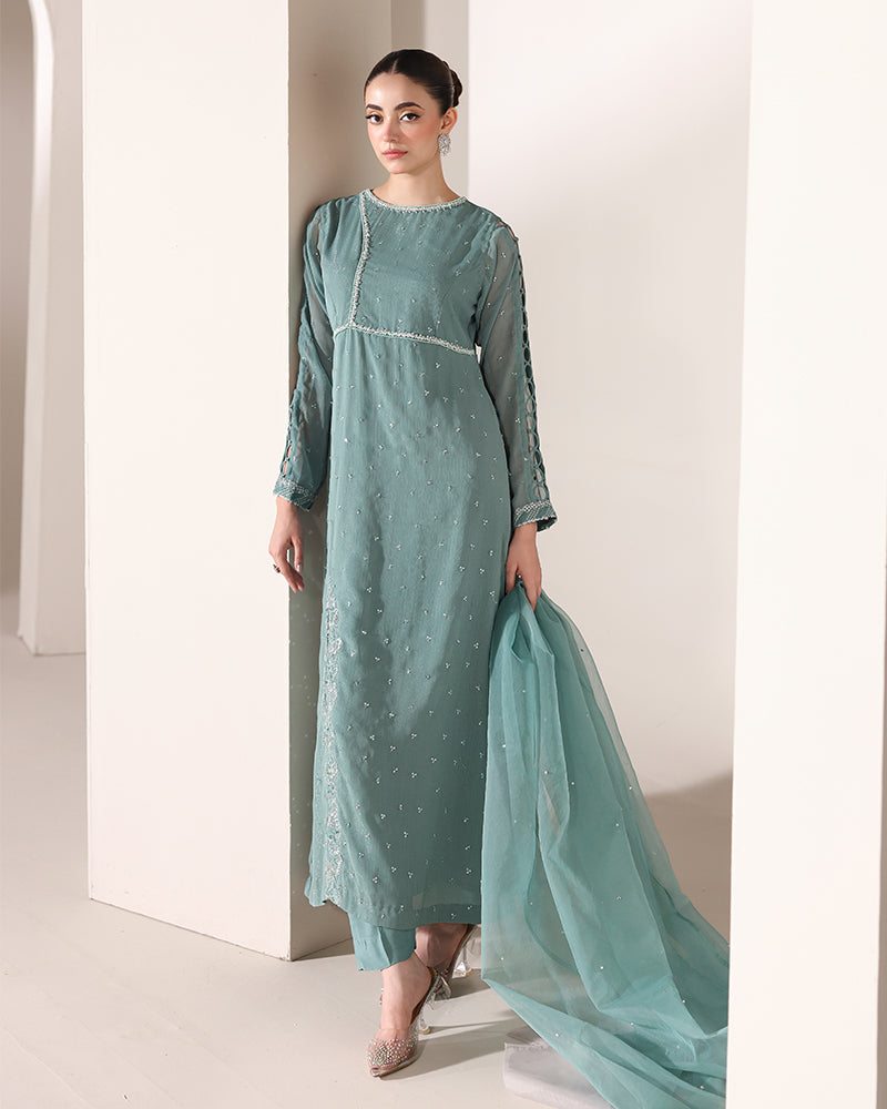 Ain | Noore Festive Formals 25 | AN-152 - Pakistani Designer Dress - by Ain - Type : Ladies Clothes - 100% Original at Saira Sultan