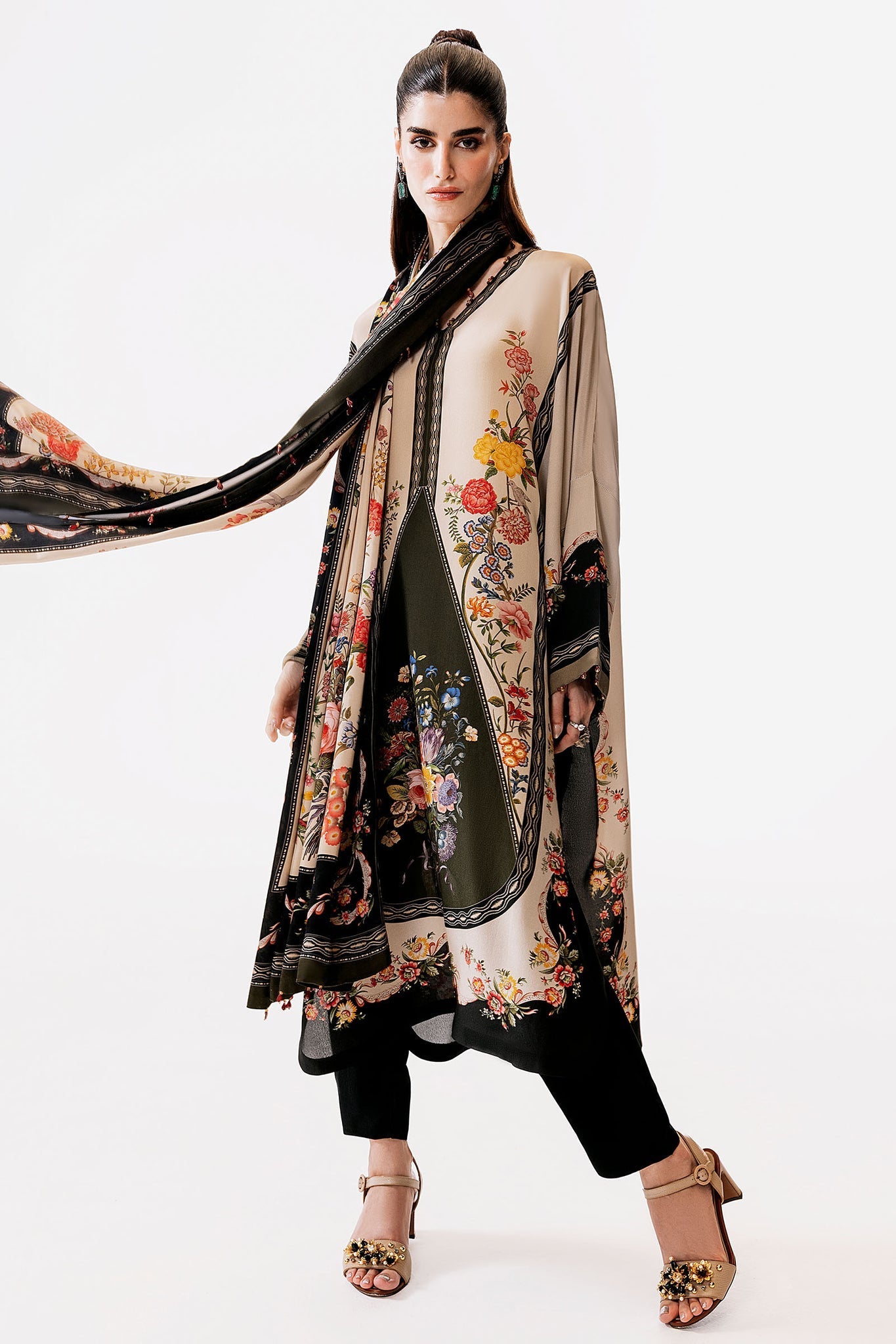 Elan I Elan Vital | VIVIENNE (EV-21393) - Pakistani Designer Dress - by Elan - Type : Ladies Clothes - 100% Original at Saira Sultan