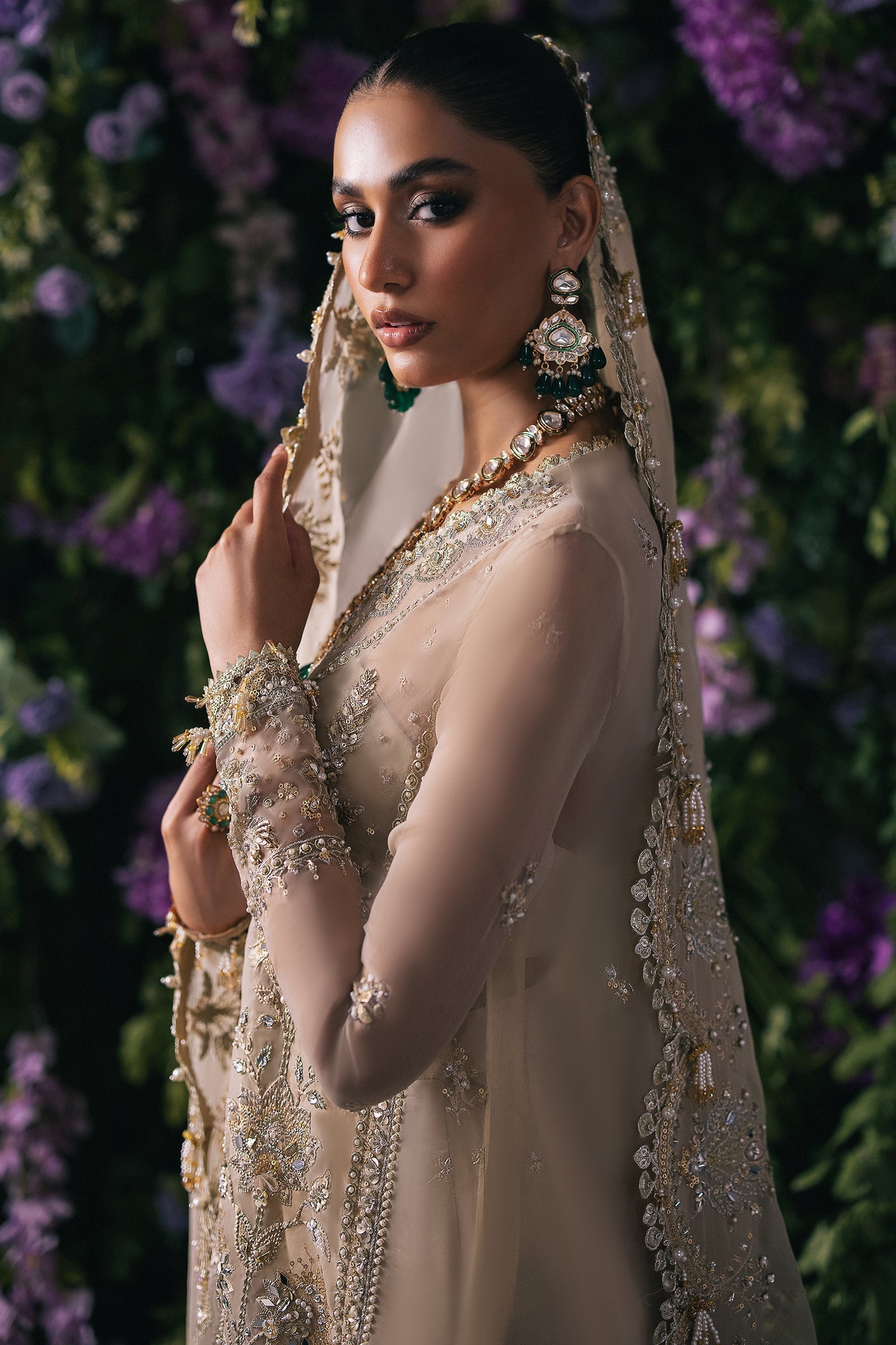 Zaha | Gossamer Formals 24 | TALIA (ZC24-06) - Pakistani Designer Dress - by Zaha | Type: Bridal - 100% Original at Saira Sultan