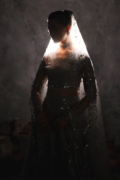Saffron | Aatish Formals | Rang-e-Barq - Pakistani Designer Dress - by Saffron | Type: Formal - 100% Original at Saira Sultan