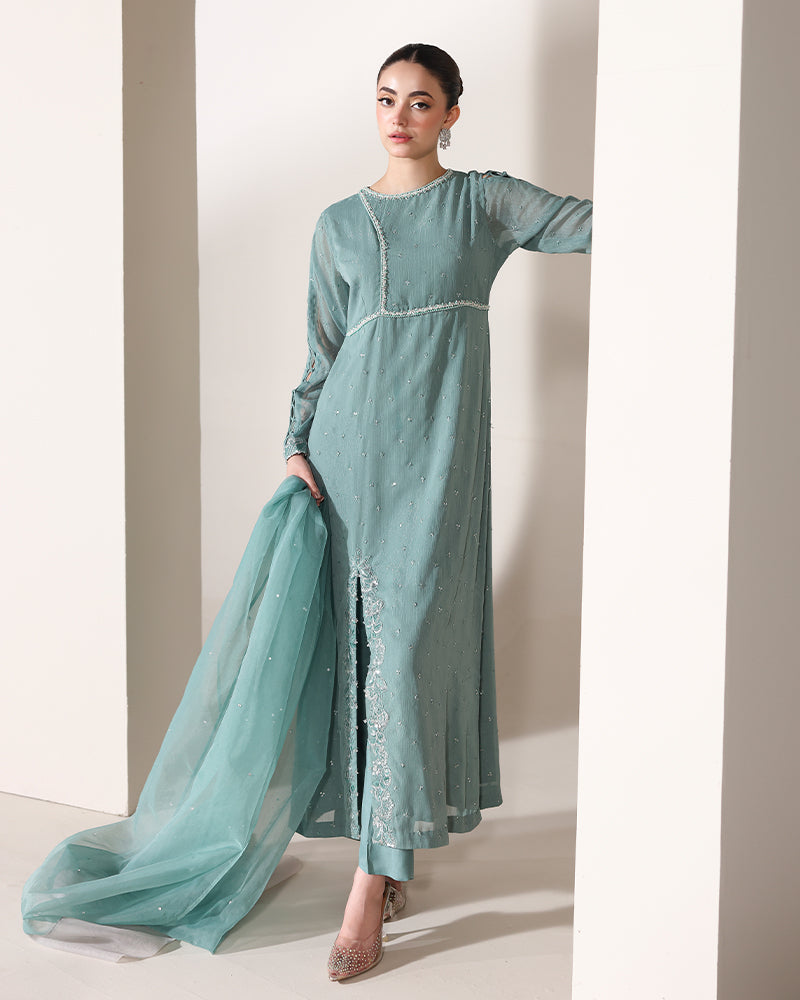 Ain | Noore Festive Formals 25 | AN-152 - Pakistani Designer Dress - by Ain - Type : Ladies Clothes - 100% Original at Saira Sultan