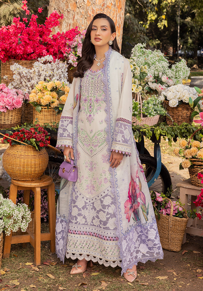 Altan | Garden of grace | ALT-07 Marigold Muse XL Off White Lawn