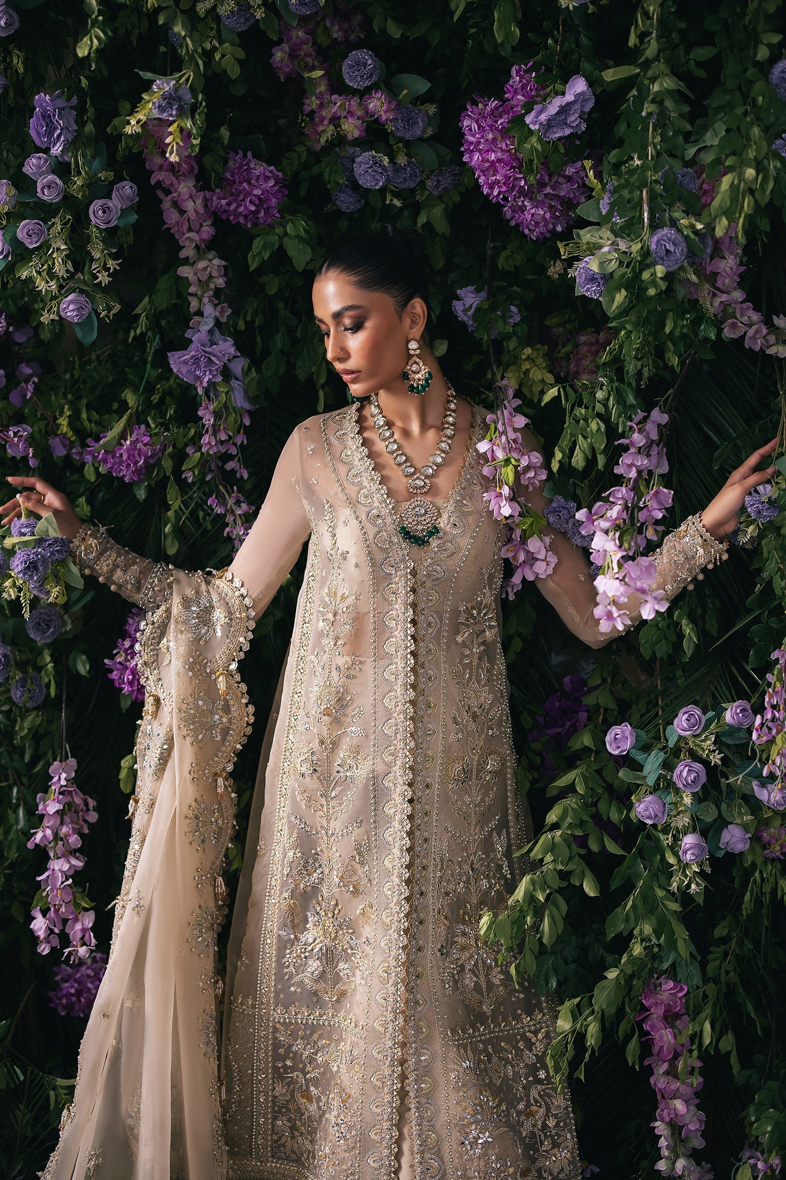 Zaha | Gossamer Formals 24 | TALIA (ZC24-06) - Pakistani Designer Dress - by Zaha | Type: Bridal - 100% Original at Saira Sultan