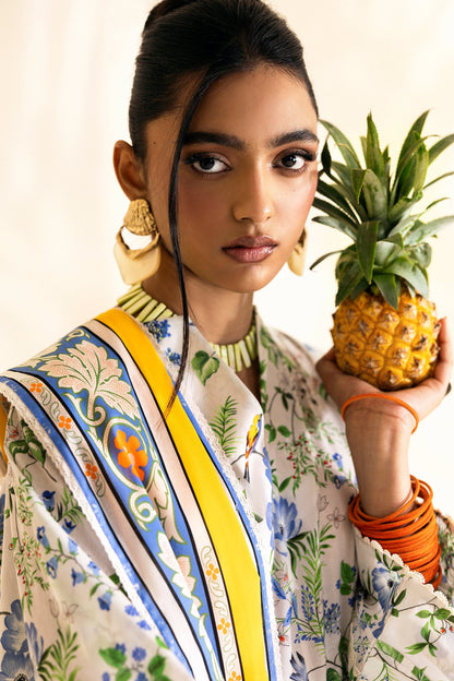 Zaha | Pop RTW | SUNDARA L Ivory Lawn