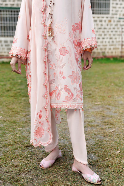 Zaha | Lawn 25 | ZANIA (ZL25-13 B) S Light Pink Lawn