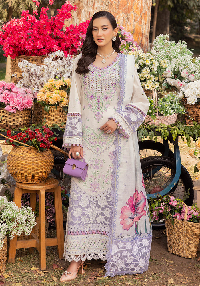 Altan | Garden of grace | ALT-07 Marigold Muse XS Off White Lawn