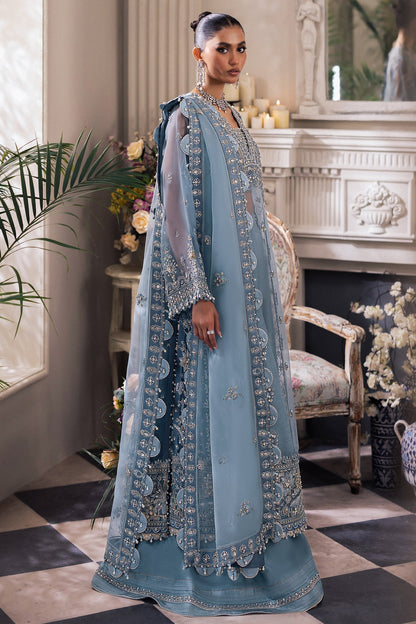 Zaha | Gossamer Formals 24 | AZURA (ZC24-07) - Pakistani Designer Dress - by Zaha | Type: Bridal - 100% Original at Saira Sultan