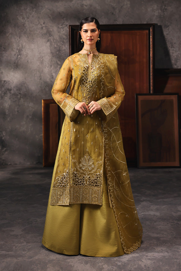Saffron | Aatish Formals | Shola-e-Noor - Pakistani Designer Dress - by Saffron | Type: Formal - 100% Original at Saira Sultan