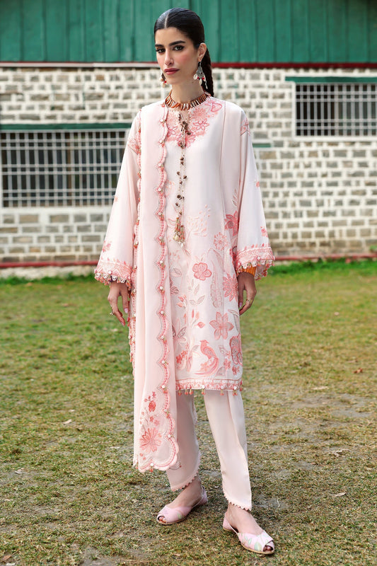 Zaha | Lawn 25 | ZANIA (ZL25-13 B) XS Light Pink Lawn