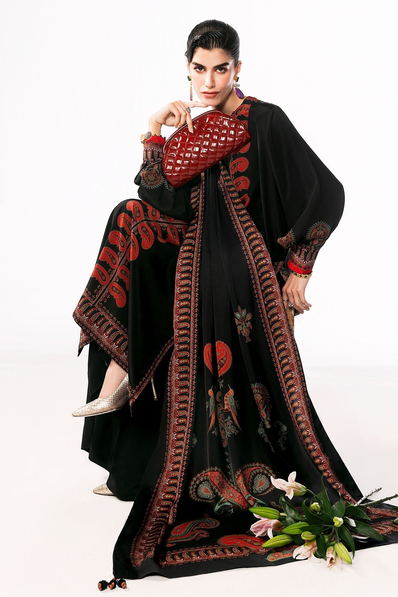 Elan I Elan Vital | AZELIE (EV-21394) - Pakistani Designer Dress - by Elan - Type : Ladies Clothes - 100% Original at Saira Sultan