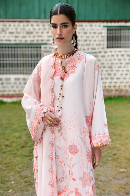 Zaha | Lawn 25 | ZANIA (ZL25-13 B) L Light Pink Lawn
