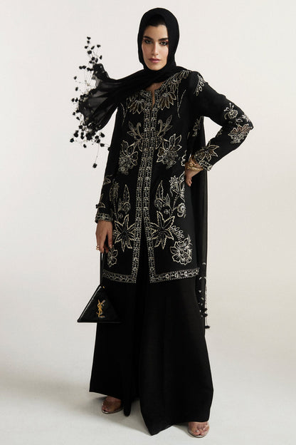Elan I Vital Ornee I NOCTURNE ELITAIRE (EV-21360) - Pakistani Designer Dress - by Elan - Type : Ladies Clothes - 100% Original at Saira Sultan