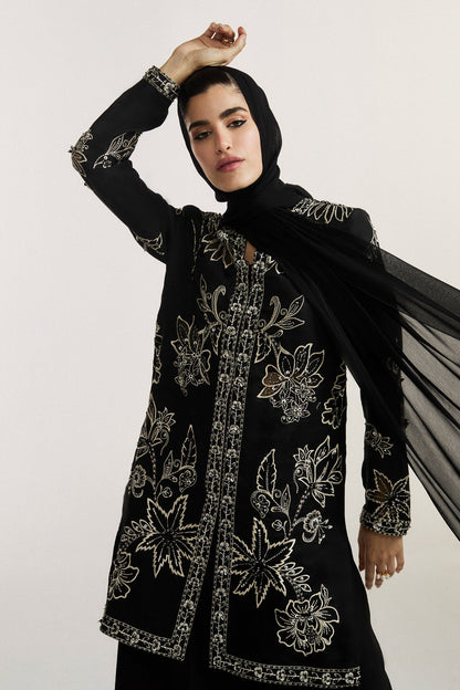 Elan I Vital Ornee I NOCTURNE ELITAIRE (EV-21360) - Pakistani Designer Dress - by Elan - Type : Ladies Clothes - 100% Original at Saira Sultan
