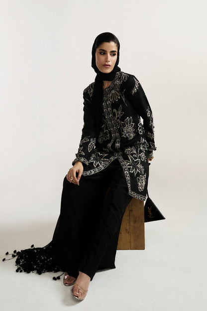Elan I Vital Ornee I NOCTURNE ELITAIRE (EV-21360) - Pakistani Designer Dress - by Elan - Type : Ladies Clothes - 100% Original at Saira Sultan