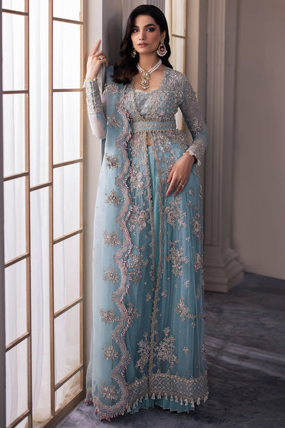 Zaha | Gossamer Formals 24 | KIANA (ZC24-04) - Pakistani Designer Dress - by Zaha | Type: Bridal - 100% Original at Saira Sultan