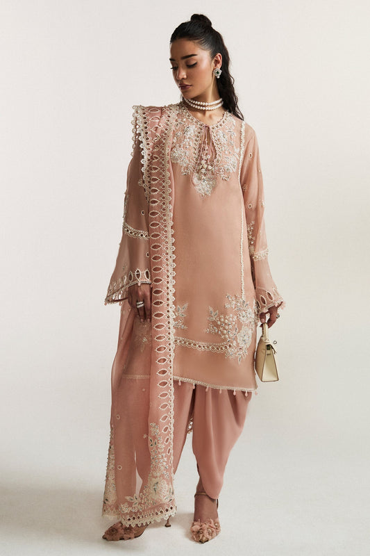 Elan I Vital Ornee I FLEUR DE ROSE (EV-21358) - Pakistani Designer Dress - by Elan - Type : Ladies Clothes - 100% Original at Saira Sultan