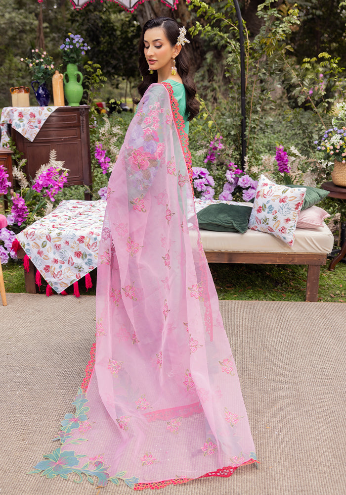 Altan | Garden of grace | ALT-02 Azure Petals S Mint Green Lawn