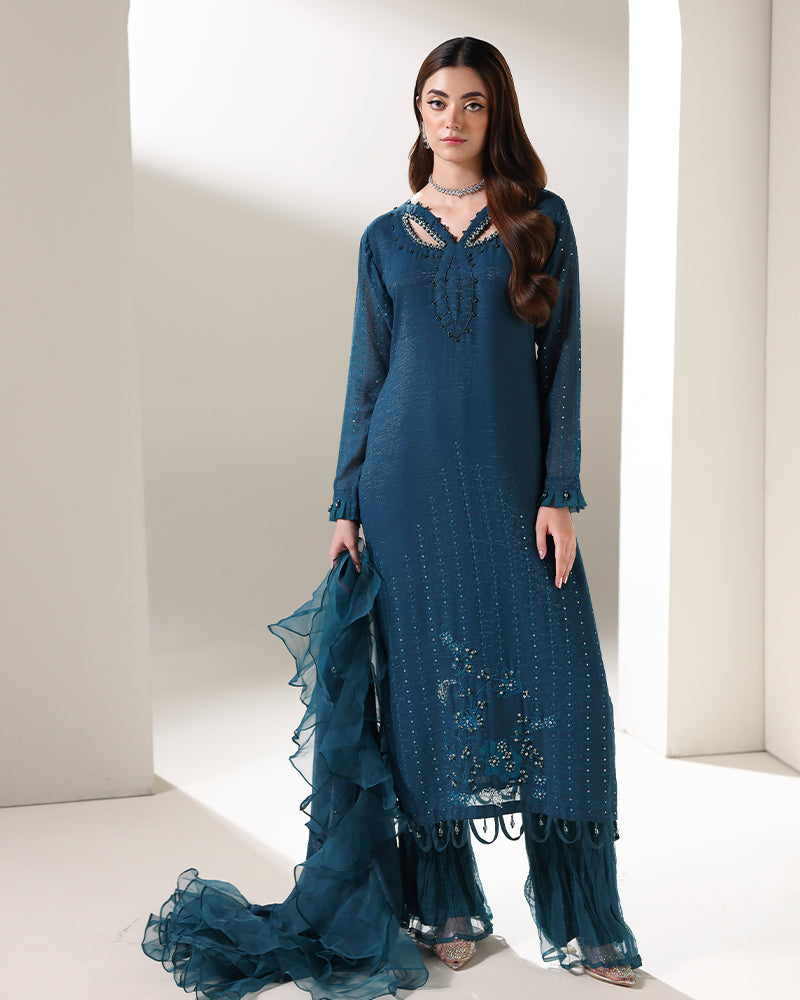 Ain | Noore Festive Formals 25 | AN-148 - Pakistani Designer Dress - by Ain - Type : Ladies Clothes - 100% Original at Saira Sultan