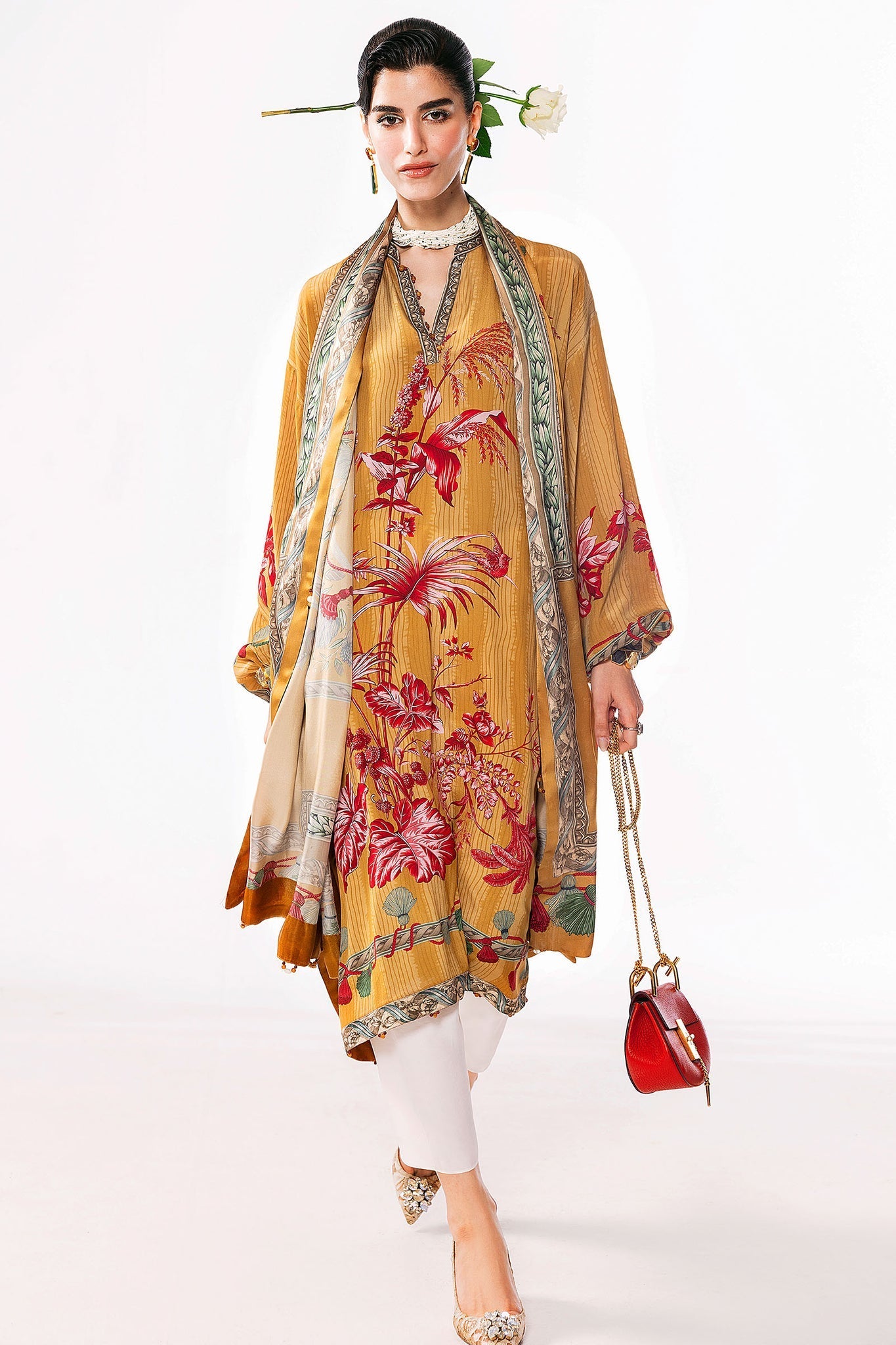 Elan I Elan Vital | ORIANE (EV-21398) - Pakistani Designer Dress - by Elan - Type : Ladies Clothes - 100% Original at Saira Sultan
