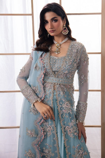 Zaha | Gossamer Formals 24 | KIANA (ZC24-04) - Pakistani Designer Dress - by Zaha | Type: Bridal - 100% Original at Saira Sultan